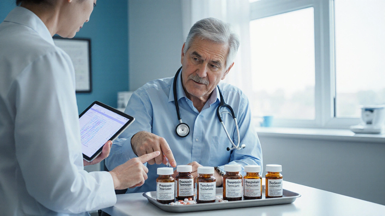 Prazosin vs. Other Alpha‑1 Blockers: Full Comparison of Uses, Side Effects, and Cost
