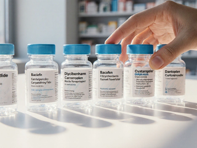 Tizanidine vs Alternatives: Muscle Relaxant Comparison Guide