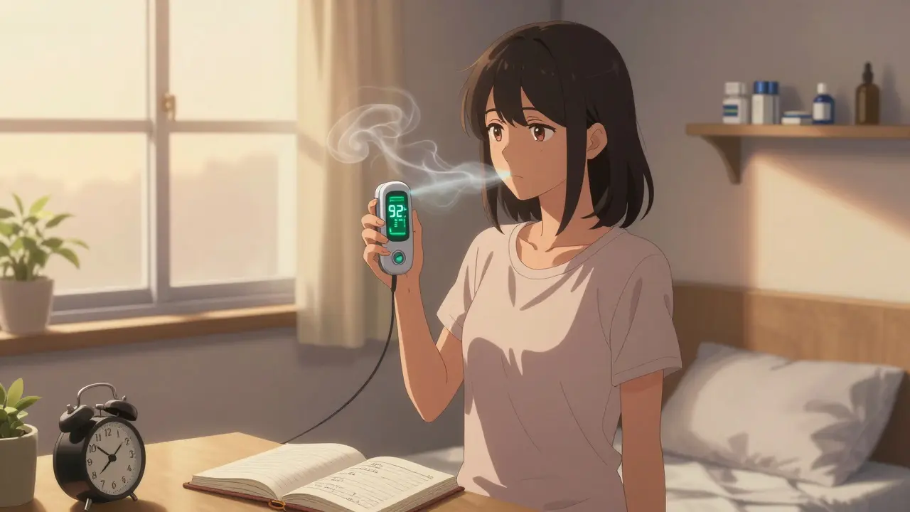 Peak Flow Monitoring in Asthma: Daily Tracking and Thresholds